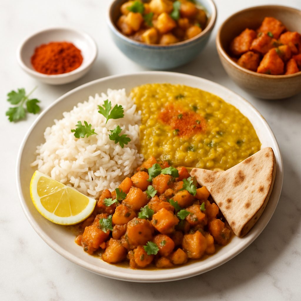 Budget Vegetarian Lunch Abu Dhabi at Vindhya Bhavan