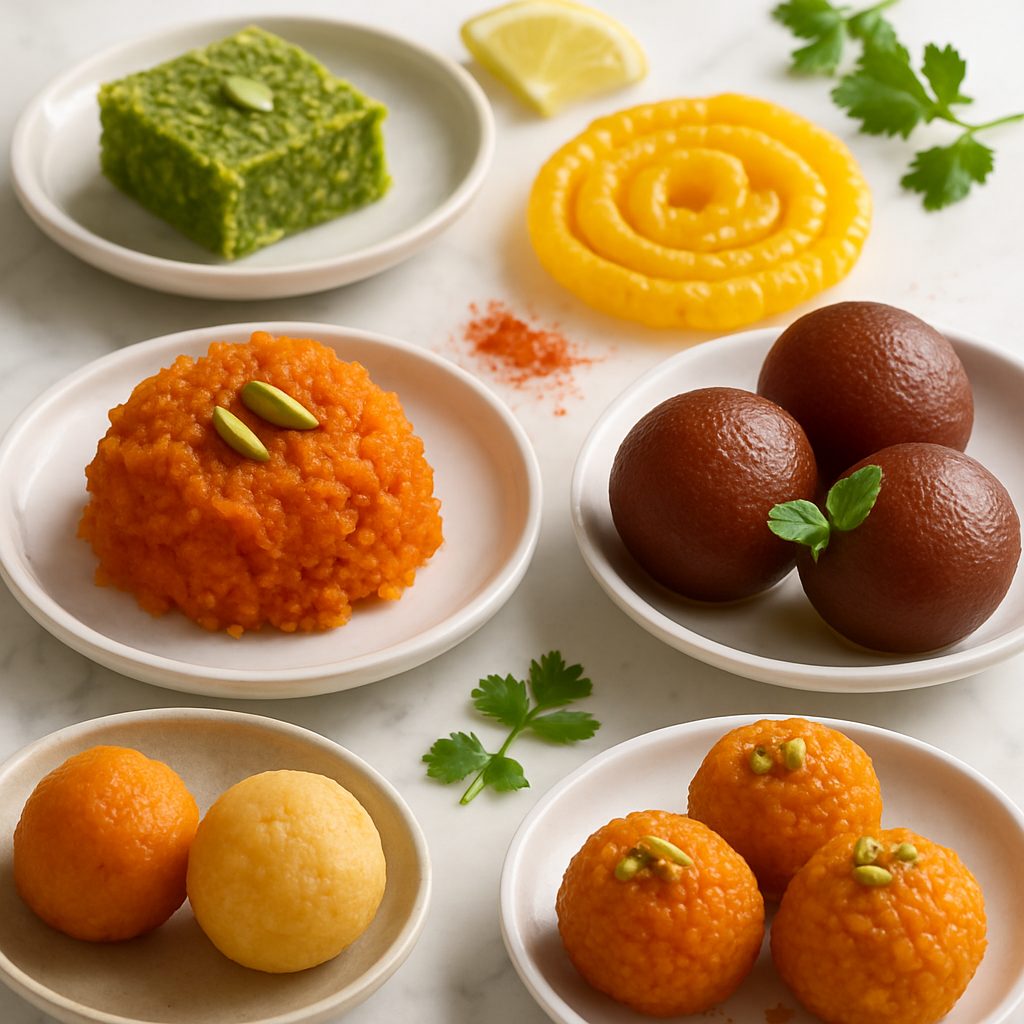 Guide to Indian Sweets at Vindhya Bhavan